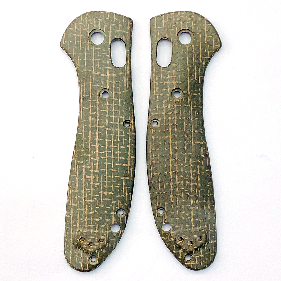 貼片手柄Benchmade 蝴蝶551支配者 Griptilian貼片刀柄米卡塔材料