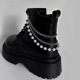 Pearl three-layer chain shoe chain (one pack)