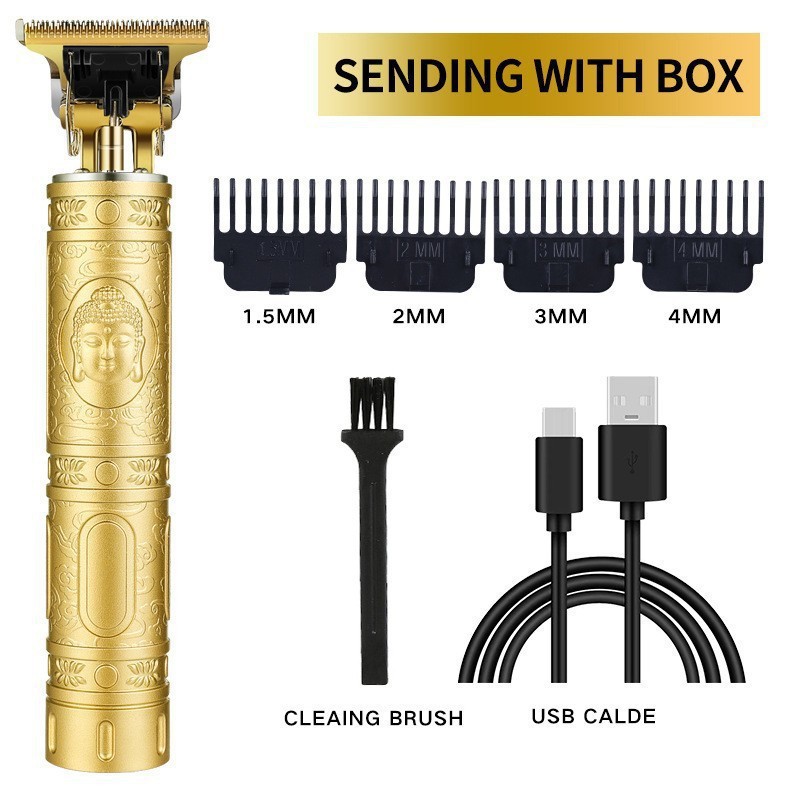 Cross-border T9 electric clipper hair clipper carving electric clipper oil head electric clipper barber shop special bald artifact