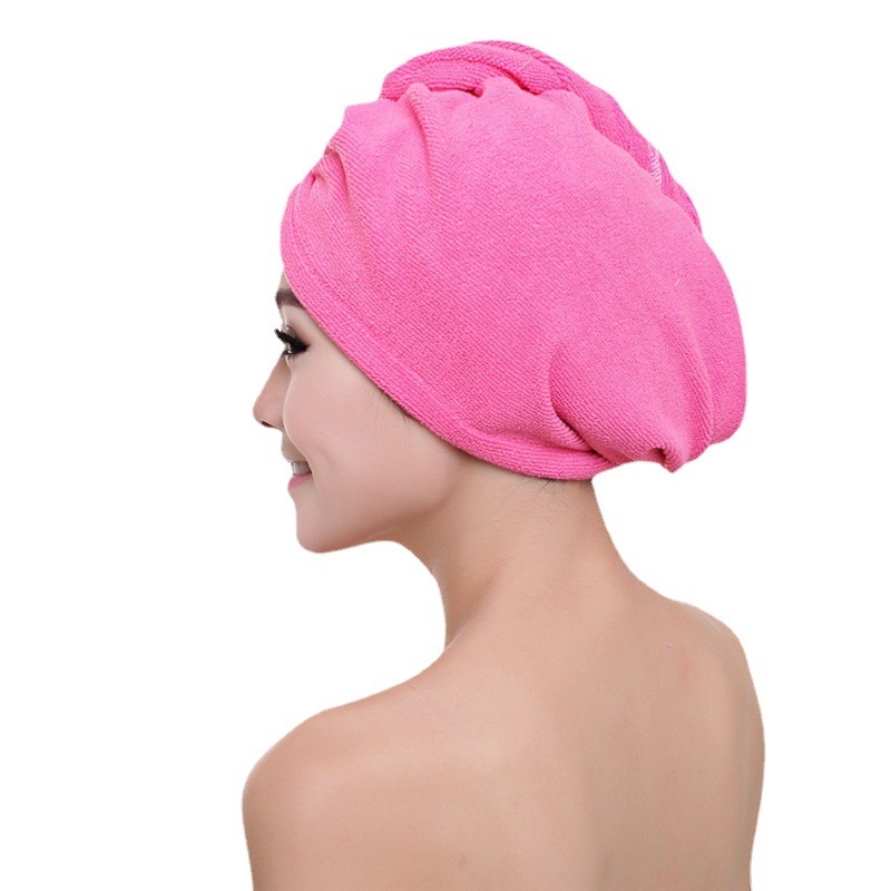 メーカー直販のドライヘアキャップ女性吸水シャワーキャップは柔らかくて厚い三角タオル女性のドライヘアタオルは頭を洗ってスカーフを包む|undefined