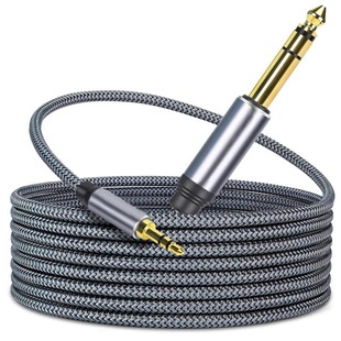 Wholesale 3.5 to 6.5 large three-core public-to-public mobile phone output into the computer to connect audio mixer transfer audio cable