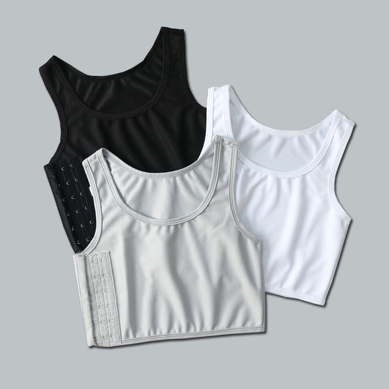 Chest tied les wrapped chest handsome t vest comfortable movement super flat anti-shock anti-shake big chest small female students breast reduction