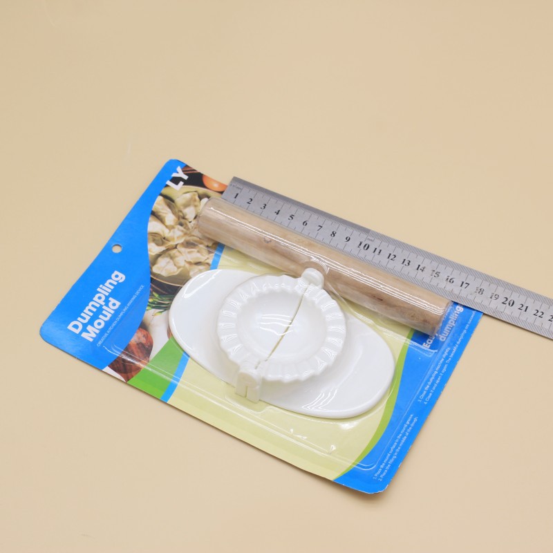 Dumpling rolling pin suit dumpling making artifact dumpling rolling kitchen utensils two yuan store supply wholesale