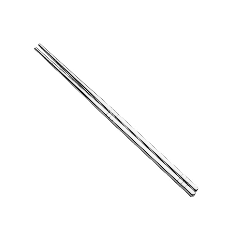 Factory wholesale 304 food stainless steel chopsticks household commercial chopsticks wholesale non-slip coil kitchen table