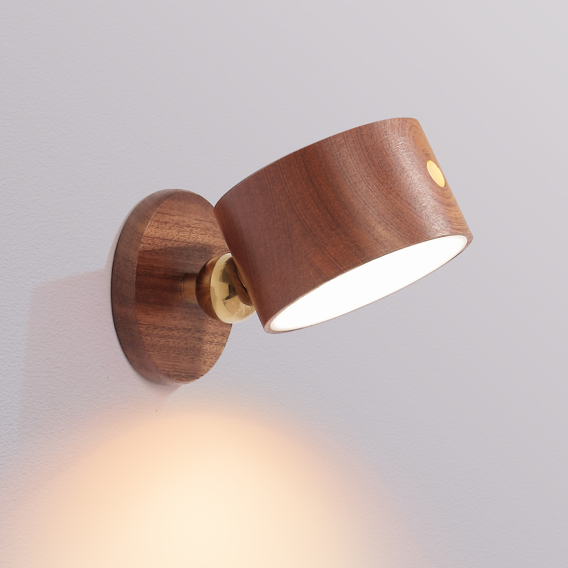 Factory for creative simple good rotating bedside lamp nightlight corridor lamp 360 degree rotating nightlight