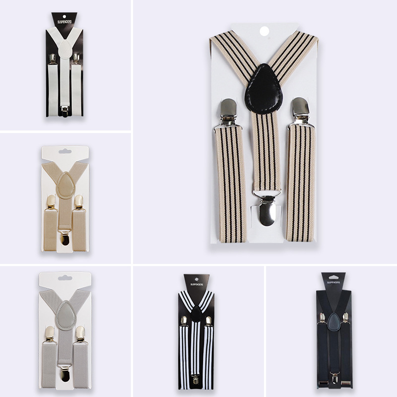 Children's suspenders strap clip strap children's clothing accessories small gifts wholesale a generation of children's clothing elastic straps
