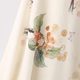 Spring and summer polyester ammonia four-sided elastic jacquard fabric stretch plant printed fabric fashion Hanfu skirt fabric wholesale