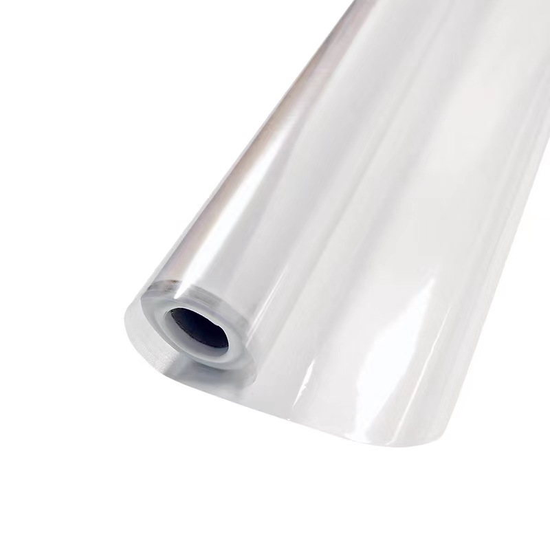 Electrostatic glue-free wall protection film kitchen table anti-kick anti-oil transparent decoration wall stickers waterproof and dustproof self-adhesive