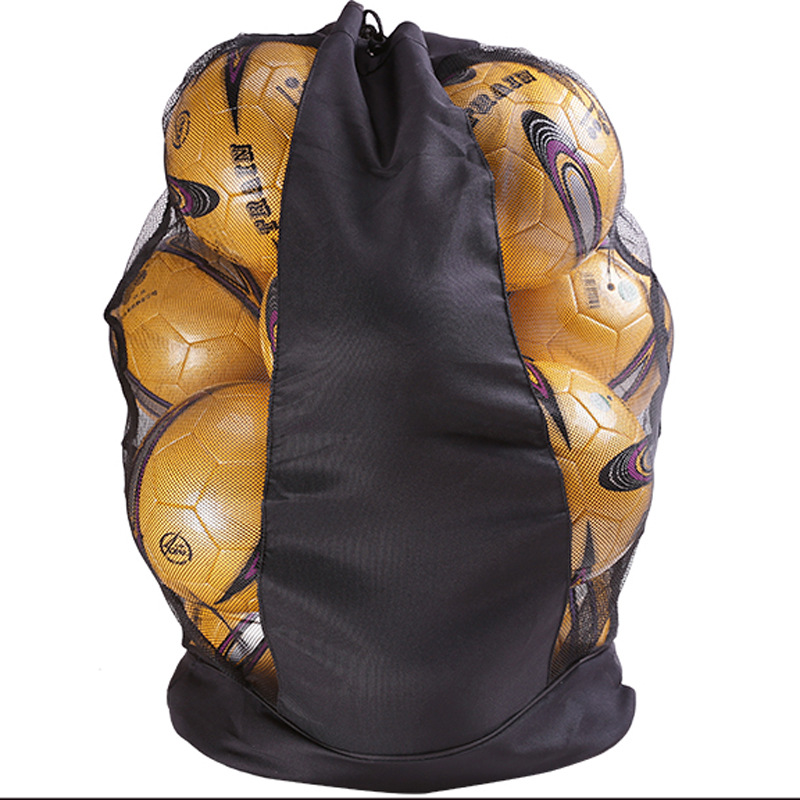 Spot Basketball Bag Bold Net Bag Large Capacity Ball Bag Training Ball Bag Student Portable Storage Bag Single Shoulder Ball Bag