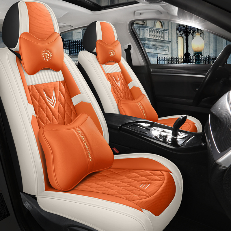 2022 new all-inclusive perforated leather Four Seasons GM cushion cushion cover