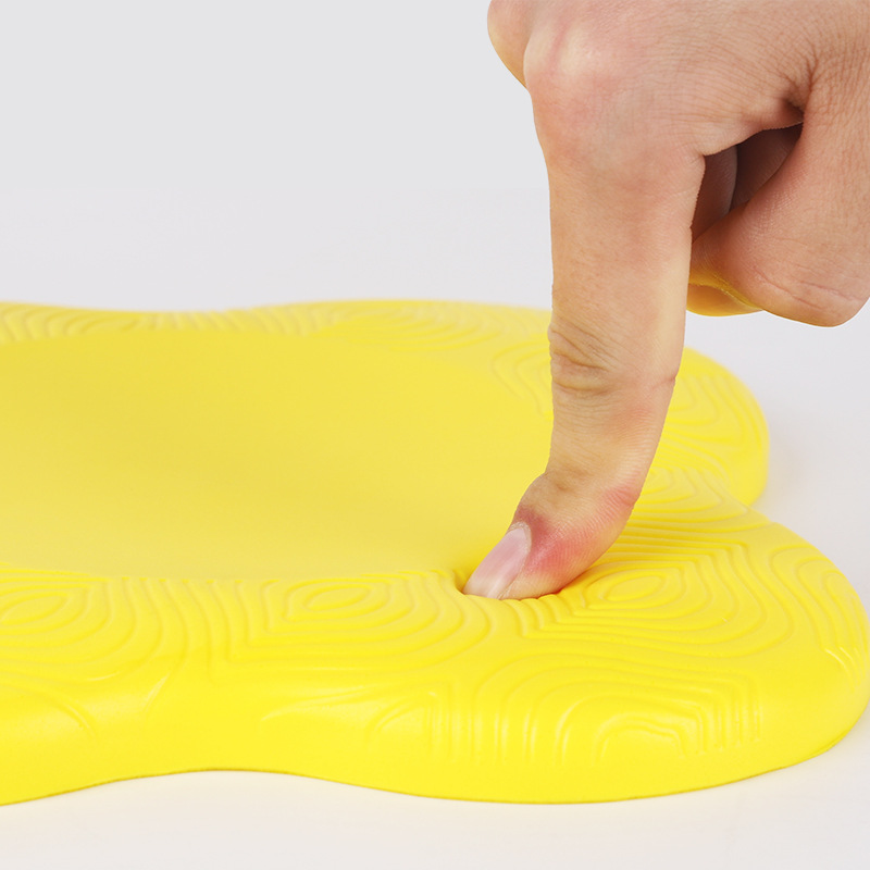 Yoga Kneeling Mat Thickened Yoga Knee PU Yoga Mat Sports Fitness Tablet Support Pad Kneeling Mat Anti-slip Cross-Border