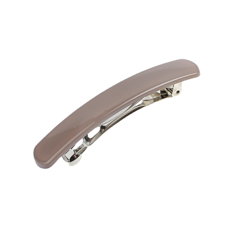Korean style frosted back head steel clip headdress women's simple large hair clip spring clip fashion hairpin wholesale