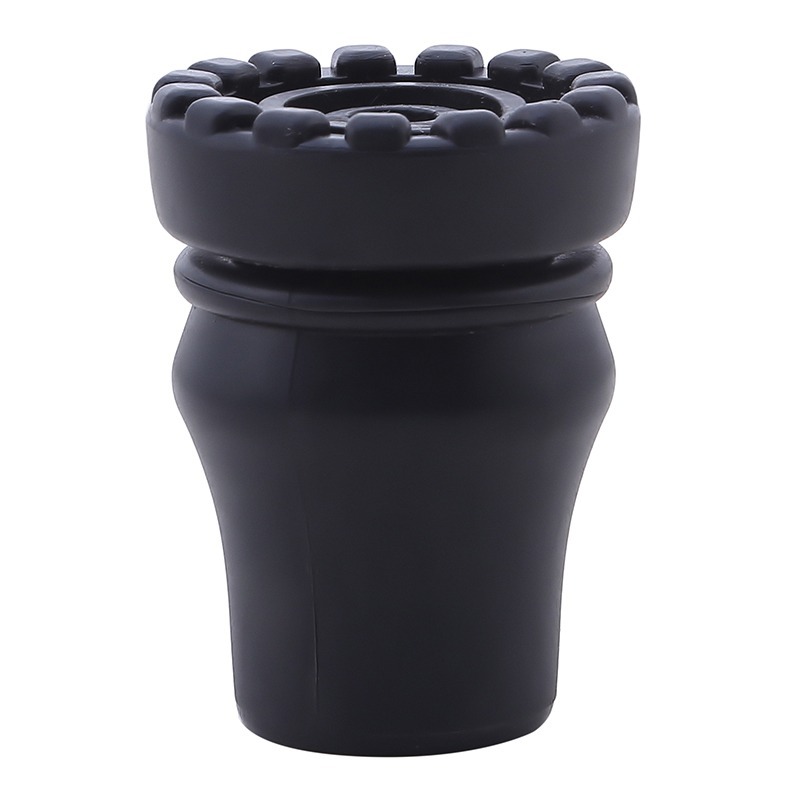 Black Crutch Non-slip Foot Pad Crutch Stick Foot Cover Climber Stick Stick Accessories