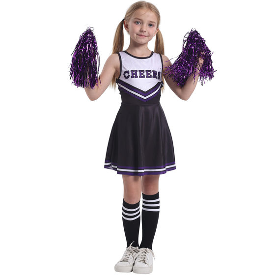Children's Cheerleading Costume Kindergarten Baby Girl Cheerleading Costume Stage Performance School Cheerleading Costume