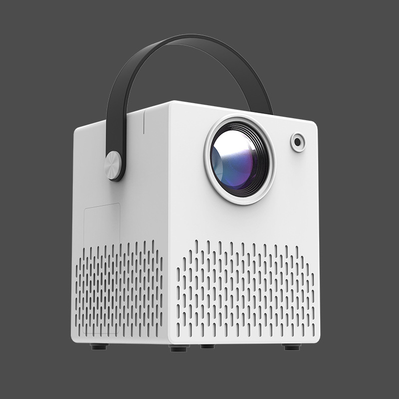 Cross-border dedicated T9 new R & D HD portable home projector indoor mobile phone same screen smart projector
