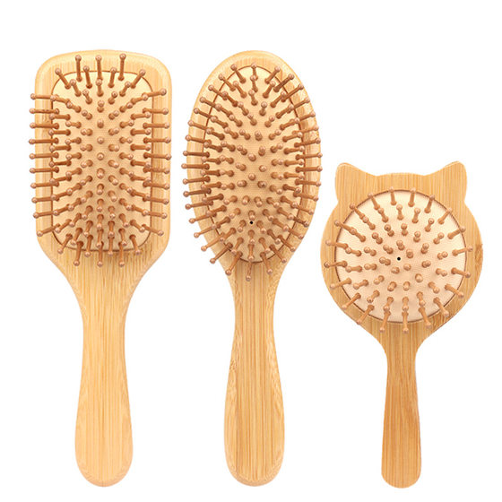 Household head Meridian air cushion comb airbag massage comb large comb female long hair special fluffy comb large plate comb wooden comb