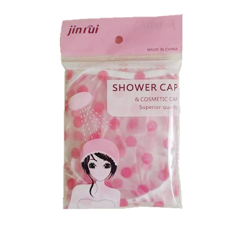 PE waterproof shower cap shampoo cap disposable hair cap shower head set kitchen oil-proof dustproof shower cap cross-border wholesale