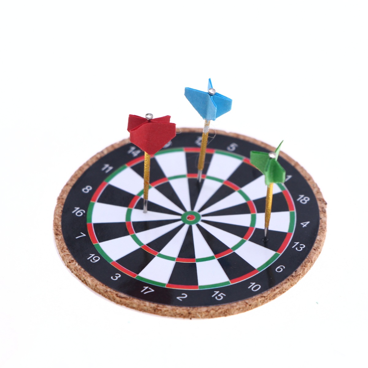 Dollhouse Doll House Mini Simulation Dart Frisbee OB11 Small Cloth Miniature Sports Model Accessories