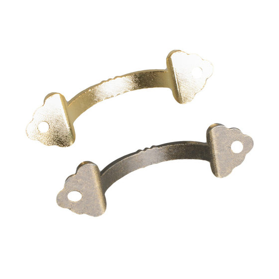New antique drawer small handle jewelry box gift box packaging accessories mini drawer handle zinc alloy handle