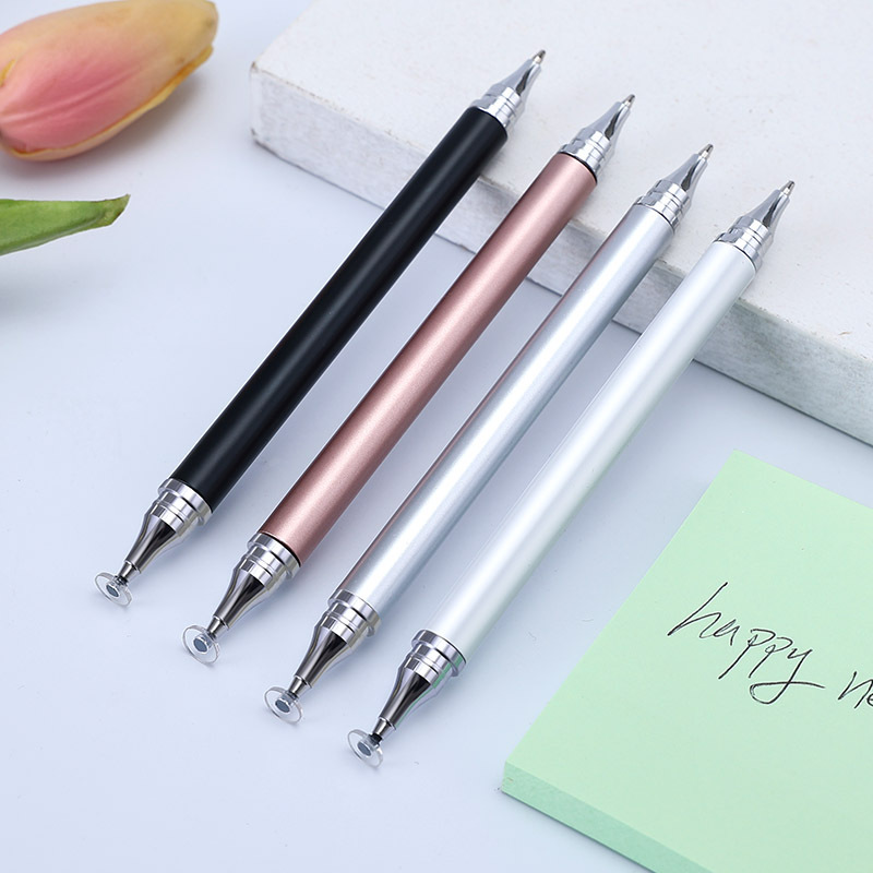 Tablet Universal Mobile Phone Stylus Capacitance Pen Painting Clip Shearing Point Stylus Disc Pen
