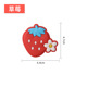 Strawberry refrigerator magnets