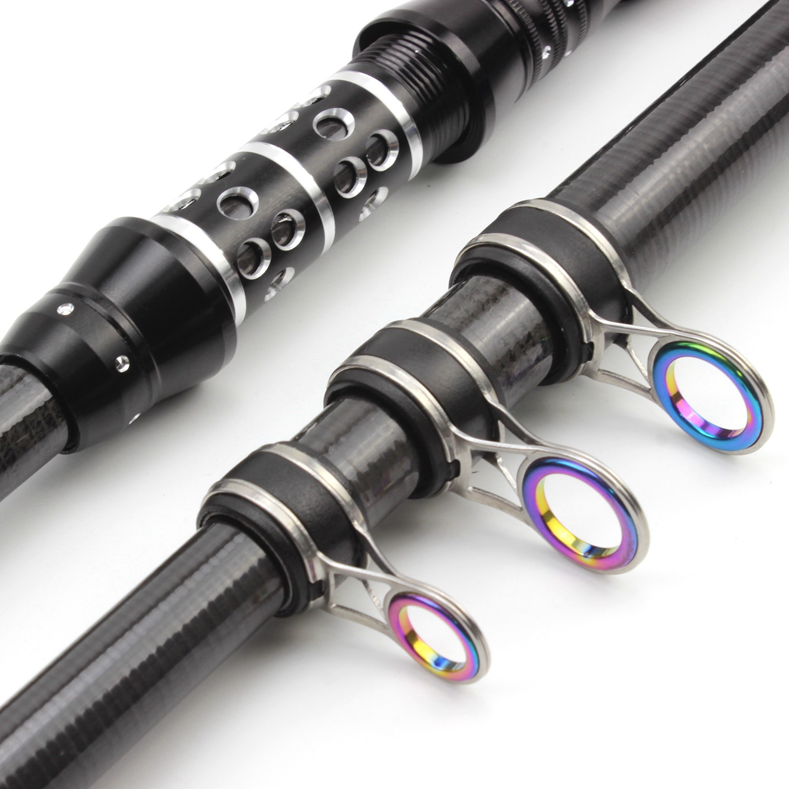 Cross-border one-piece delivery super short Mini small sea rod rock fishing rod telescopic Luya pocket rod can be placed in backpack Rod