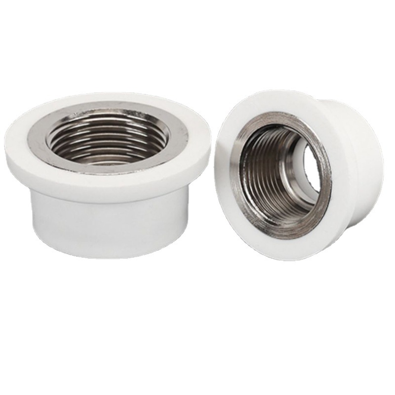 No-smashing Wall PPR inner wire tooth repair joint 4 points 6 water distribution pipe thread damage cracking repair melting fittings