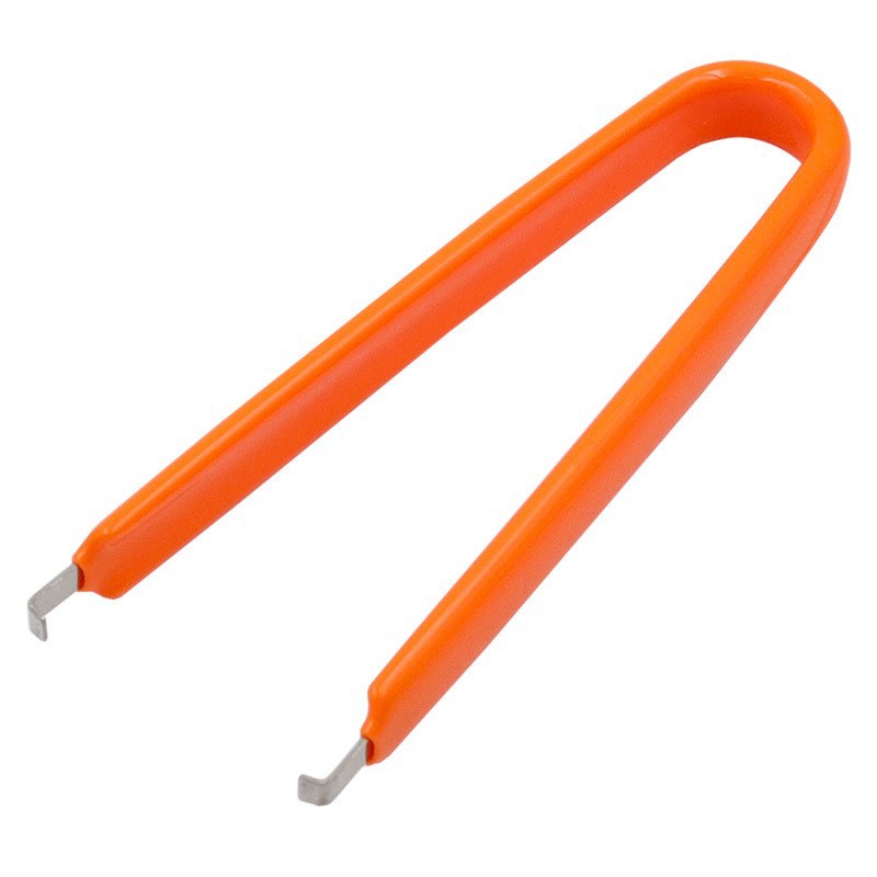 In-line embedded Simple U-shaped IC Plucker IC clip soldering driver chip component clip plucking tweezers
