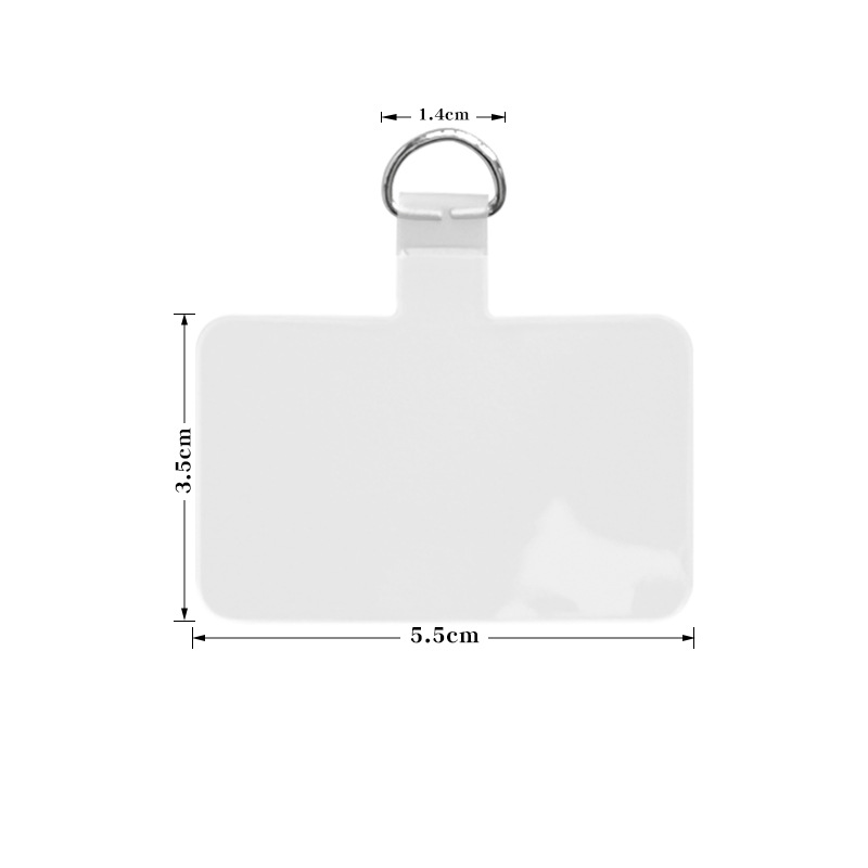 Back clip wholesale mobile phone chain gasket single clip mobile phone lanyard crossbody universal card anti-lost hanging piece mobile phone back clip