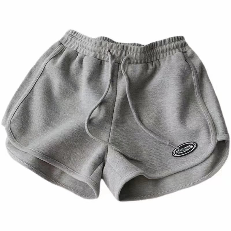 Sports shorts women's summer new fashion hot girl high waist loose student slimming hot pants casual girl wide leg pants