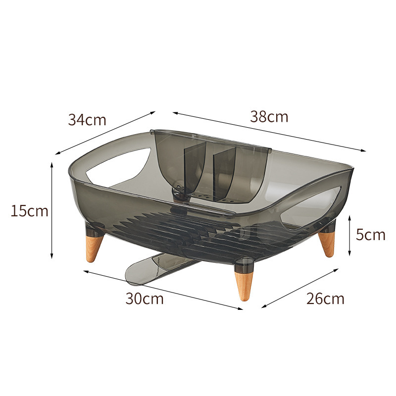 和風キッチンシンクディッシュラック家庭用プラスチック収納ボックス食器プレートボウル箸皿オーガナイザーキャビネット|undefined