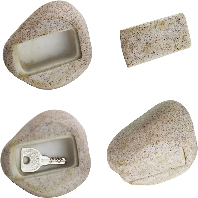 Трансграничное Европейское и американское моделирование Stone Key Box открытый садовый консилер для ключей современные креативные технологии украшения сада