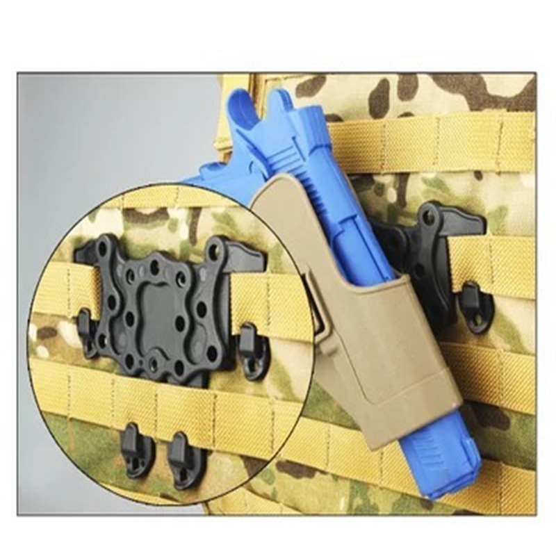 Tactical Vest Outdoor CQC Chest Hanging Tactical Vest MOLLE Chest Hanging Chest Hanging Board Airplane Piece Home Supply