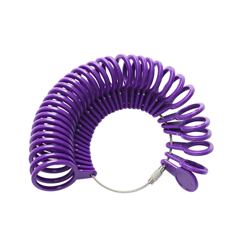 Hong Kong Degree Plastic Ring Ring Rod Set Finger Size Measurement Ring Number Measurement Tool