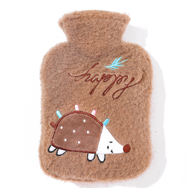 New Cartoon Plush Hot Water Bag Thickened Water Injection Student Women's Handbag Portable Cute Mini Hand Warmer Wholesale