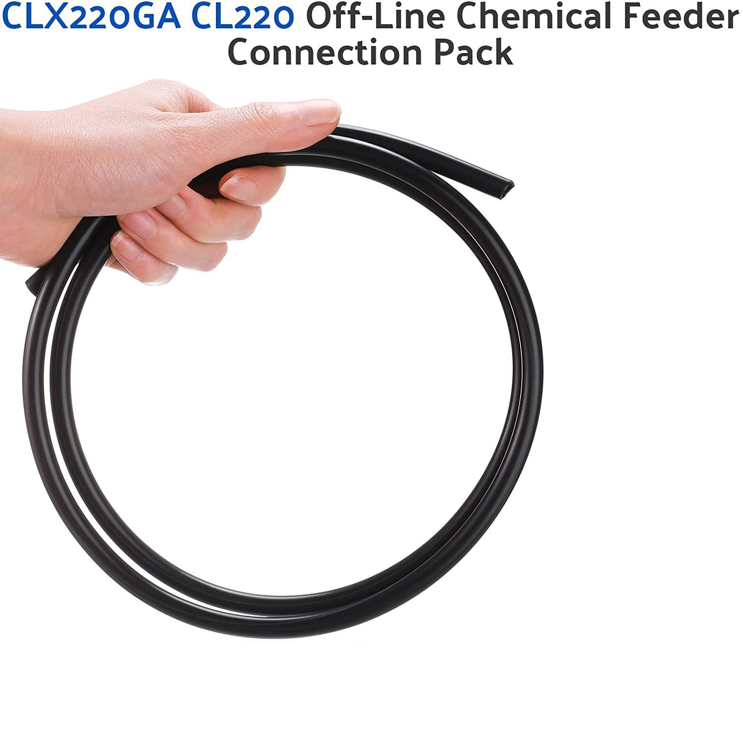 Hayward CLX220 feeder hose chlorine feed connecting pipe nut washer saddle clamp
