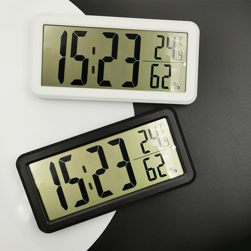 In stock electronic alarm clock smart clock student children creative digital calendar desktop wall-mounted alarm clock cross-border