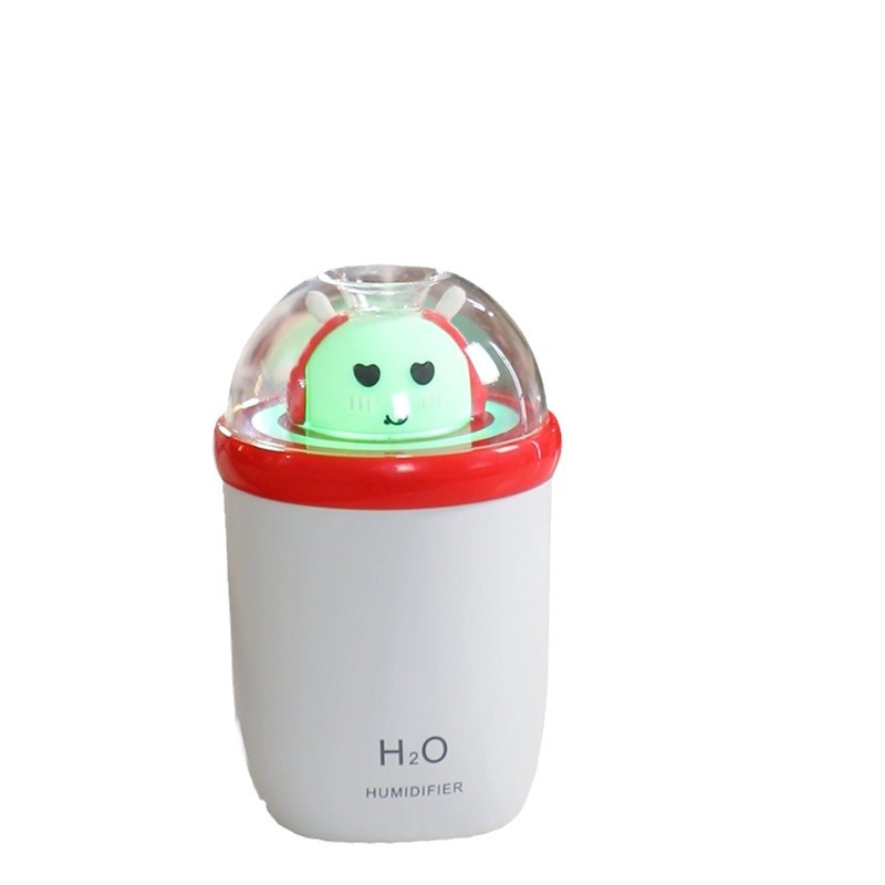 Creative Desktop Humidifier Home Light Sound Bedroom Small Portable Car Atmosphere Light Aromatherapy Spray Air Humidification