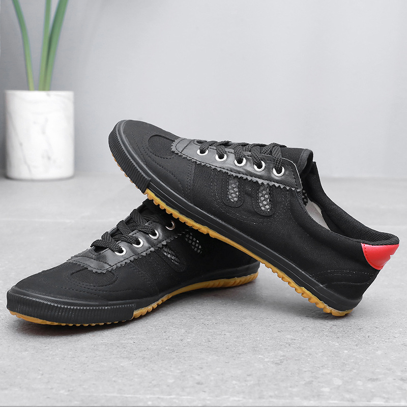 Volleyball shoes wholesale beef tendon sole training martial arts exercise Sports canvas shoes men's and women's running shoes subnet running shoes non-slip