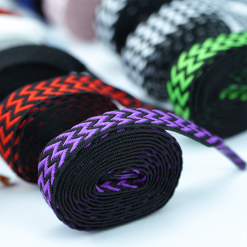 Lin Fenglangfan board shoes shoes width 1.5CM men's and women's sports shoes flat trend color pink black shoelace rope