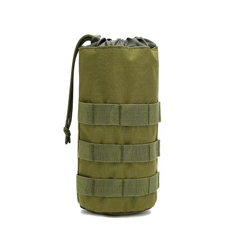 Тактический Набор чашек MOLLE System Сумка для чайника для воды Военный вентилятор Открытый набор чайников для воды Талия Подвесная тактическая сумка для чайника Камуфляж прикреплен