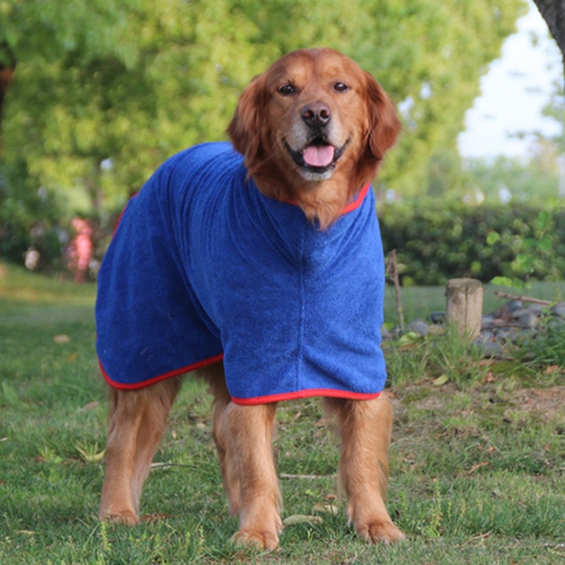 速乾性超微細繊維ペット吸収性バスローブ大型犬アマゾンクロスボーダー犬服バスローブ卸売|undefined