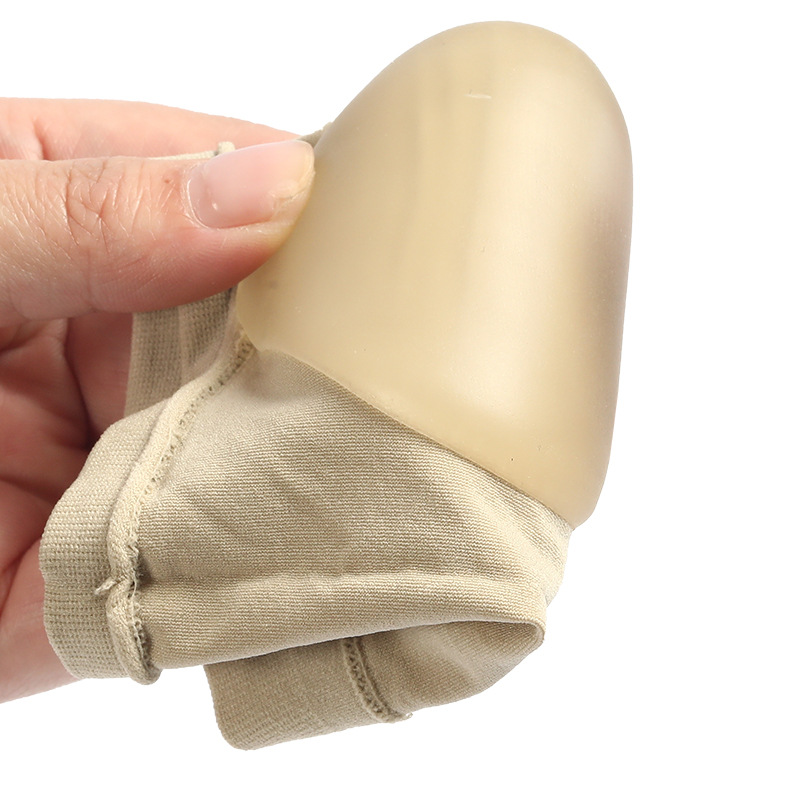 Factory spot Lycra high elastic foot arch collapse support foot pad flat foot correction triangle Oval foot socks cover