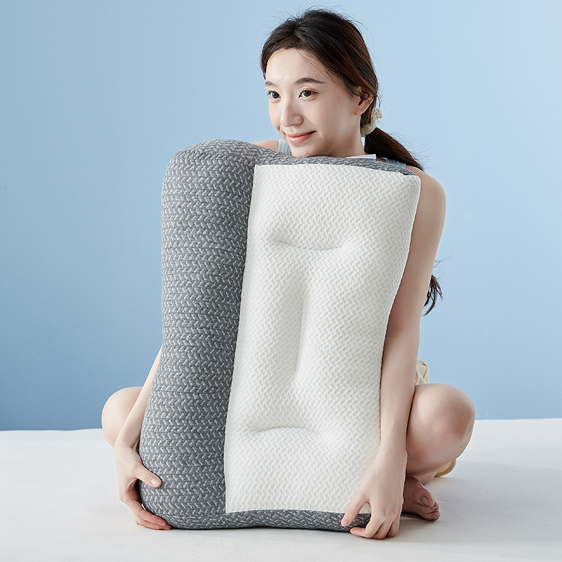 Wholesale cervical pillow non-correction repair reverse traction pillow pillow core deep sleep neck pillow adult a pair of pillow core