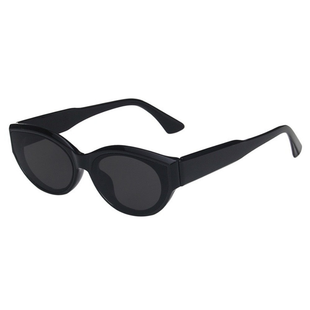 Oval frame sunglasses women's sunscreen cat's eye sunglasses sweet cool wind anti ultraviolet sun glasses frame wholesale