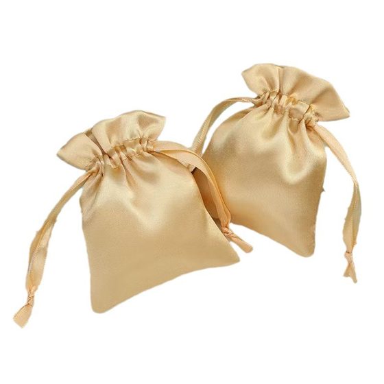 Gift Drawstring Bundle Bag Silk Satin Satin Bag Wig Storage Bag Gift Packaging Bundle Bag