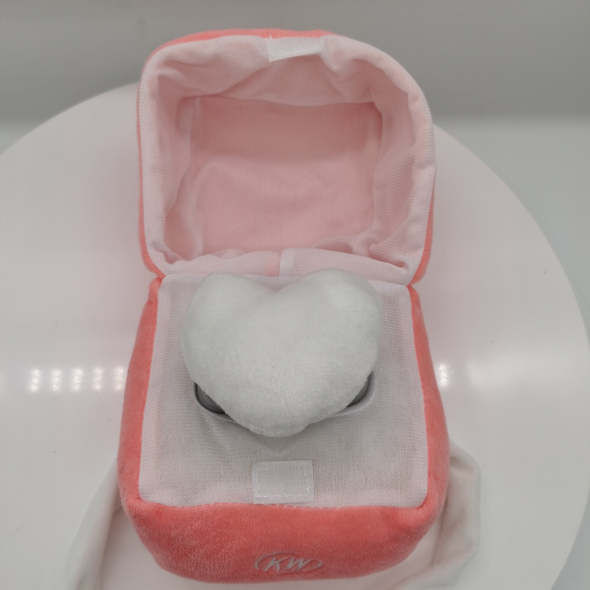 Internet Celebrous Couple Confession Ring Love Big Diamond Ring Doll Tanabata Valentine's Day Gift Confession Girl Gift
