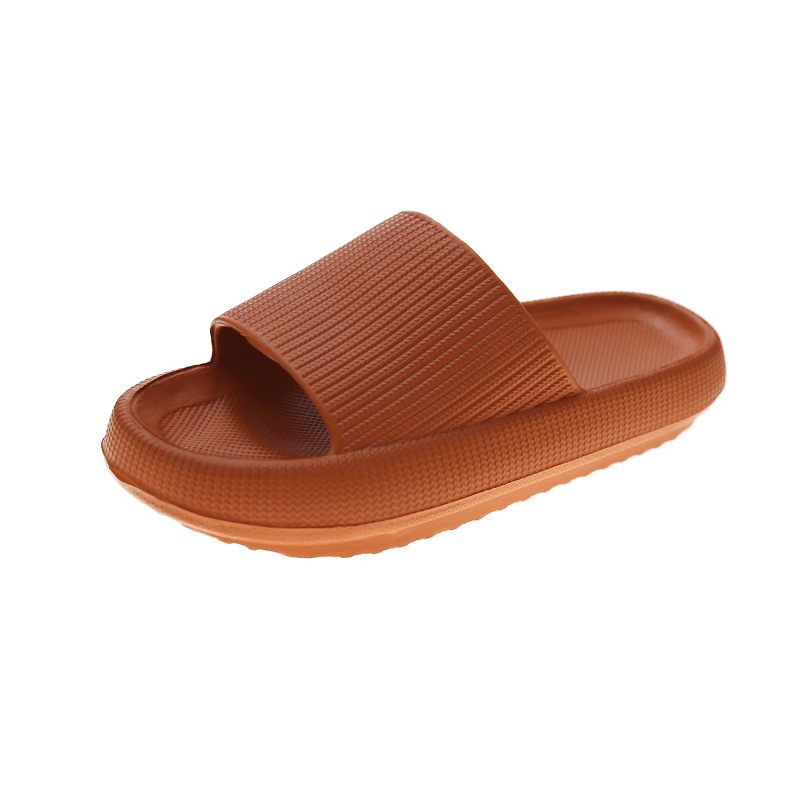 Wholesale Slip-on Feeling Slippers Summer New Home Indoor Bathroom Couple Non-Slip Soft Bottom Household Thick Bottom Sandals for Men