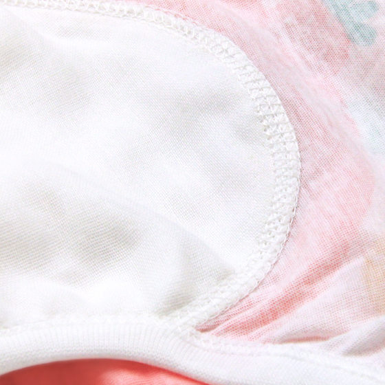 Baby's Training Pants Children's Class A Pure Cotton Diaper Bag Anti-Side Leakage Baby's Spring and Summer Diaper Pants Washable Diaper Pants