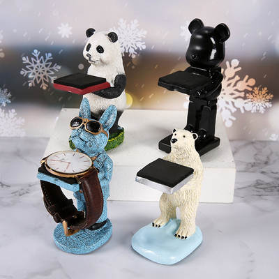 Resin Watch Display Holder Creative Ornaments Astronaut Jewelry Rack Jewelry Storage Rack Decoration Table Storage Bracket